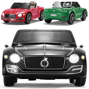 12V Electric Remote Control Kids Ride-On Bentley Style Licensed Car Trend Times 4