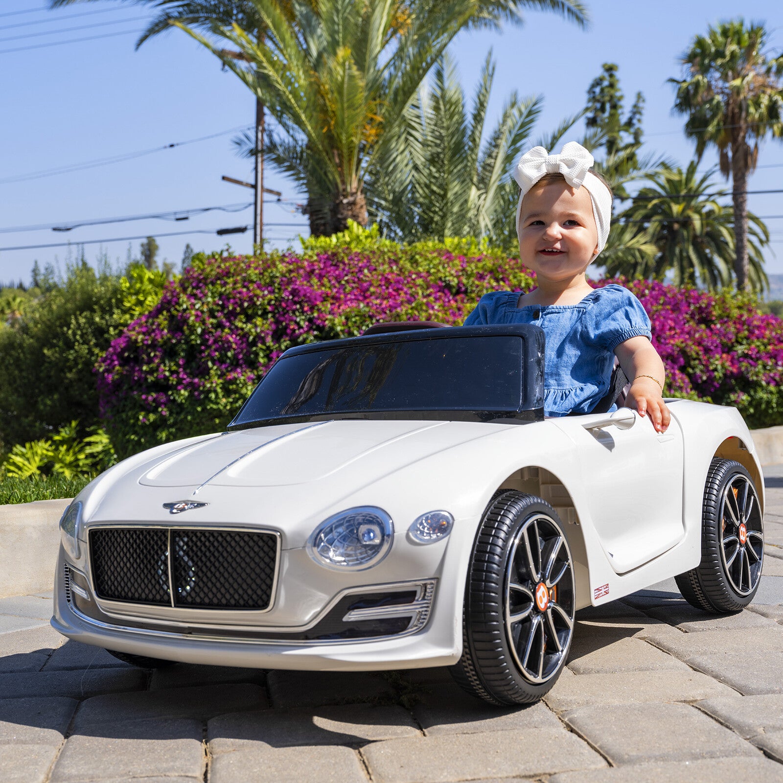 12V Electric Remote Control Kids Ride-On Bentley Style Licensed Car Trend Times 6