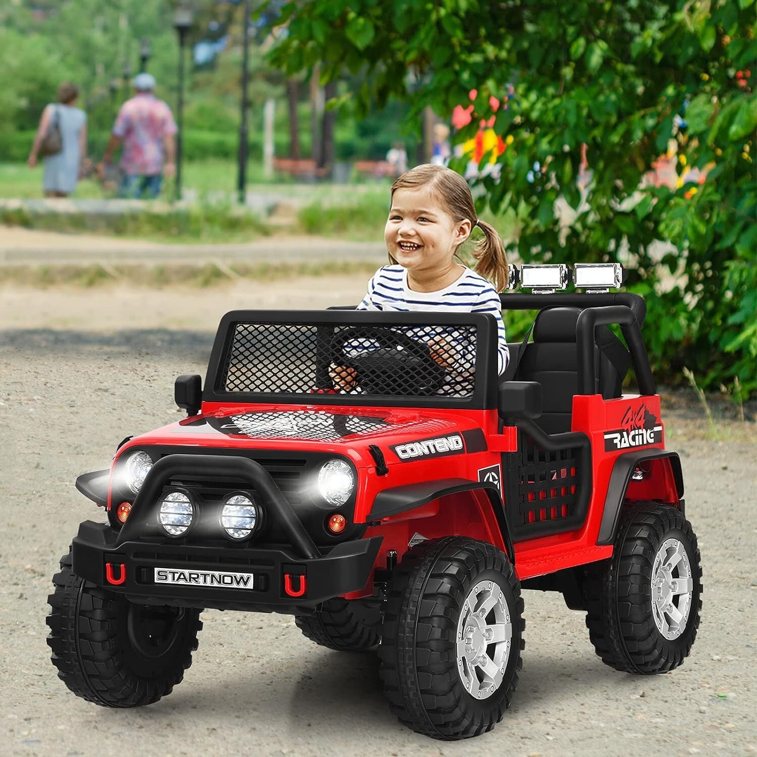 12V Electric Kids Ride-On Jeep Car Truck Toy with Remote Control Trend Times 13