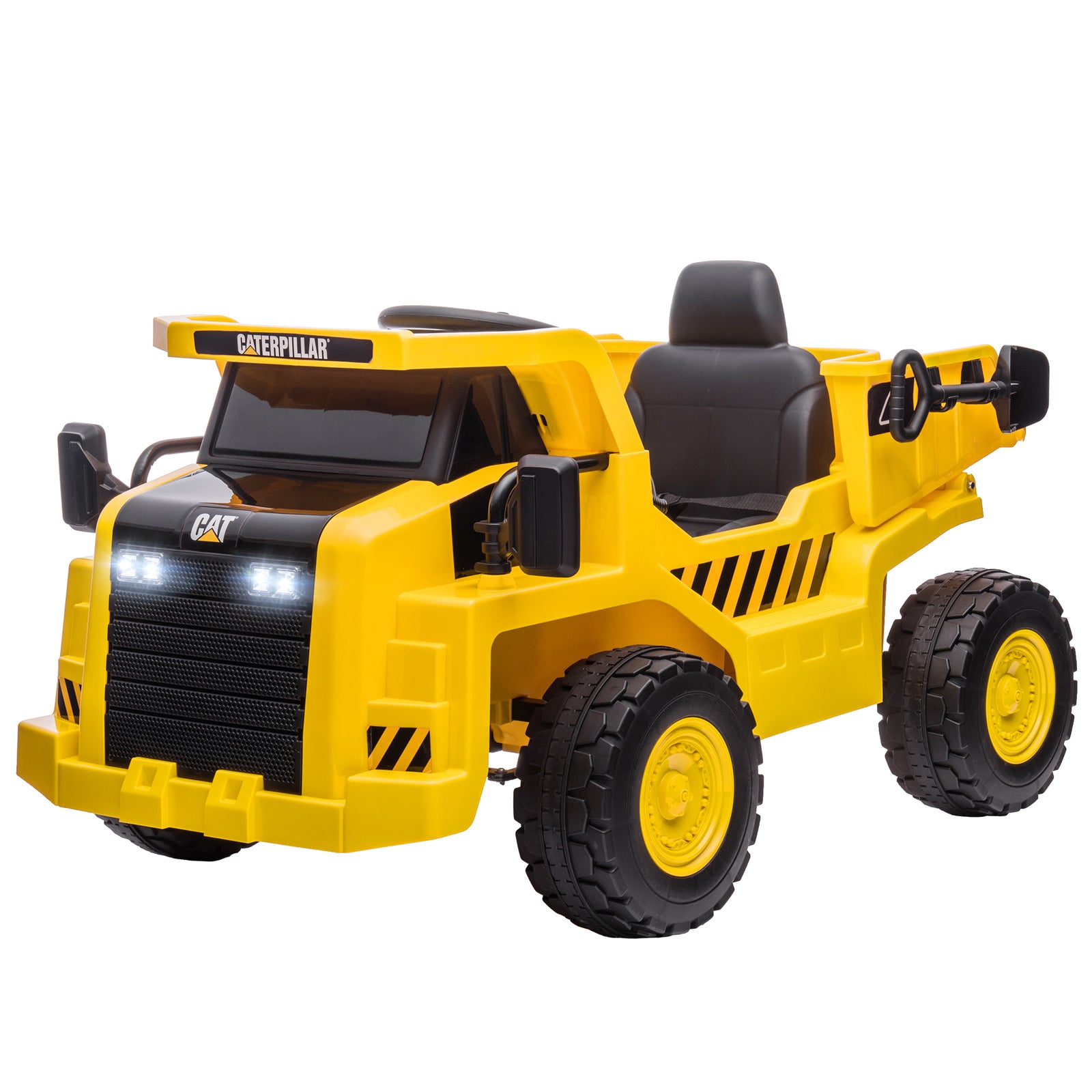 12V Electric Ride-On Excavator Toy with Remote-Controlled Bucket Shovel for Kids Ages 3-6 Trend Times 10