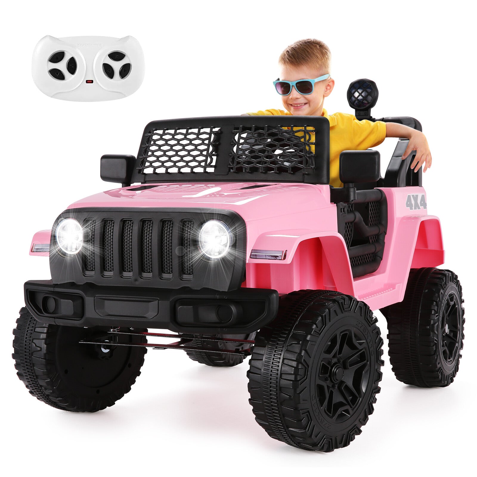12V Electric Battery-Powered Kids Ride-On Truck with Remote Control Toy Car Trend Times 11