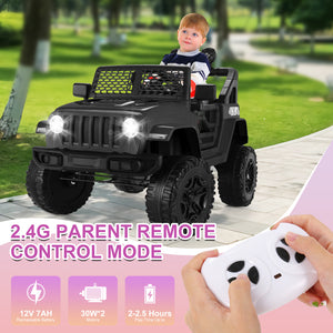 12V Electric Battery-Powered Kids Ride-On Truck with Remote Control Toy Car Trend Times 25