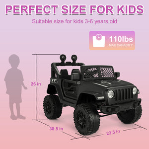 12V Electric Kids Ride-On Truck Battery Powered Toy Car with Remote Control and MP3 Player Trend Times 24