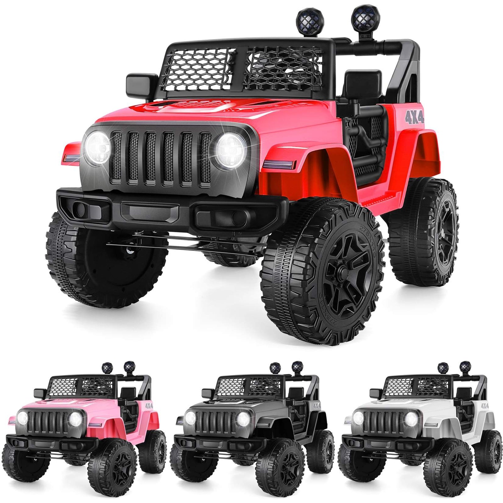 12V Electric Battery-Powered Kids Ride-On Truck with Remote Control and MP3 Player Trend Times 2