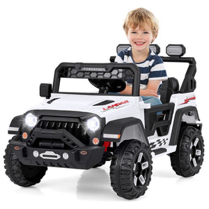 12V Electric Kids Ride-On Truck Toy with 2.4G Remote Control, Power Display, and 3-Speed Settings Trend Times 2