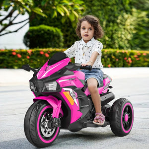 12V Battery-Powered Electric Three-Wheel Motorcycle Ride-On for Kids Trend Times Variant 0