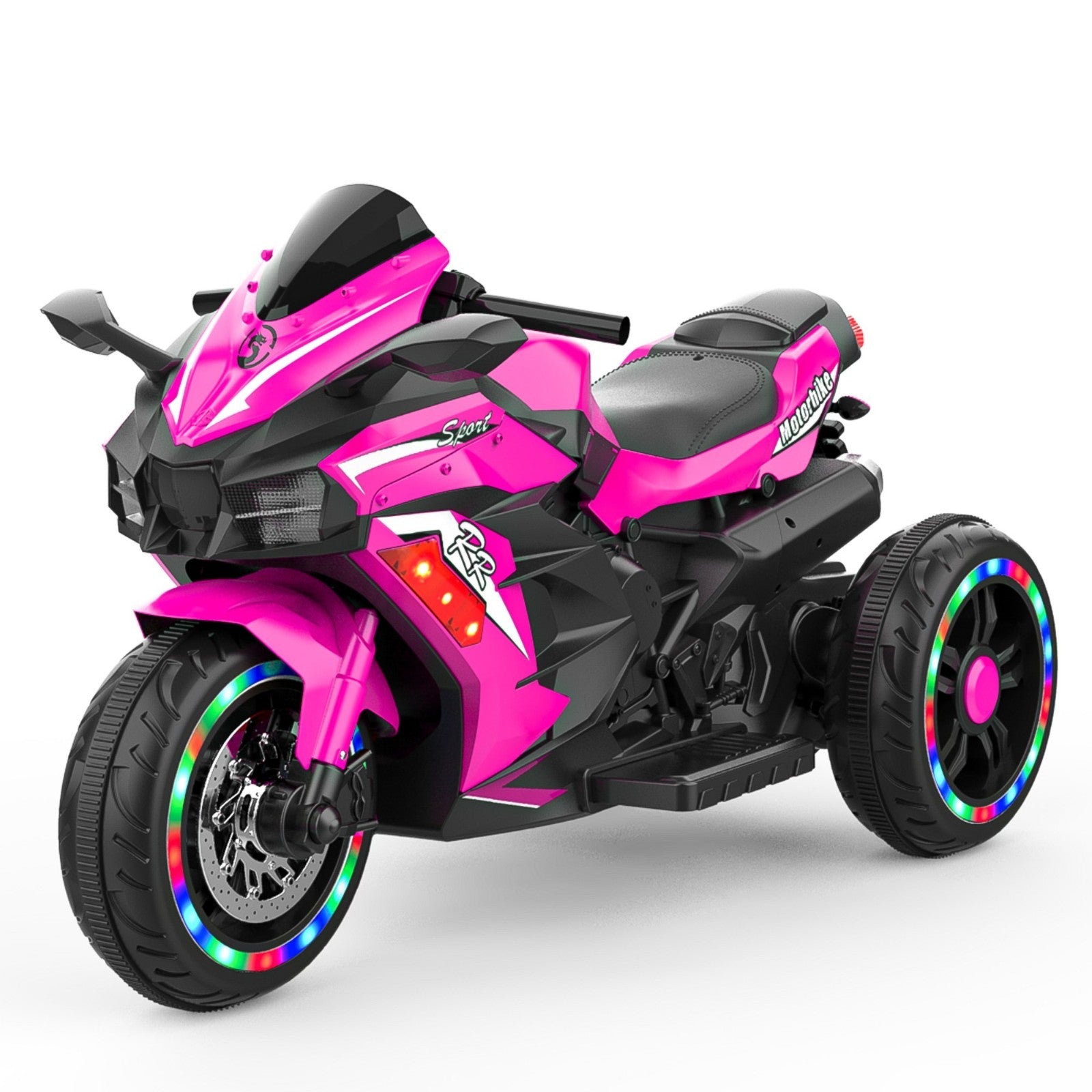 12V Battery-Powered Electric Three-Wheel Motorcycle Ride-On Toy for Kids Trend Times 4