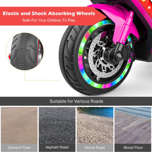 12V Battery-Powered Electric Three-Wheel Motorcycle Ride-On Toy for Kids Trend Times 7