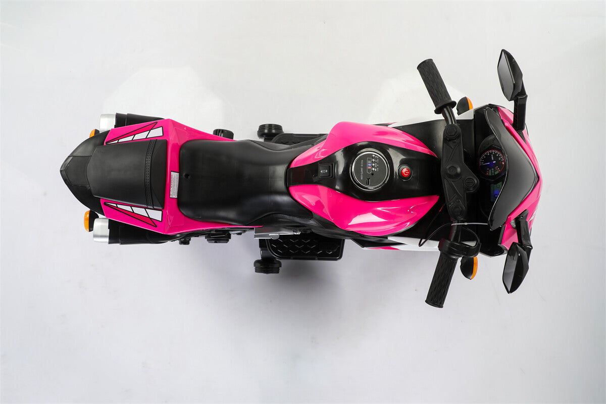 12V Rechargeable Electric Ride-On Motorcycle Toy Bike 1.8-3.2 MPH for Ages 3-6 Trend Times 8