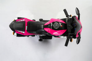 12V Rechargeable Electric Ride-On Motorcycle Toy Bike 1.8-3.2 MPH for Ages 3-6 Trend Times 8