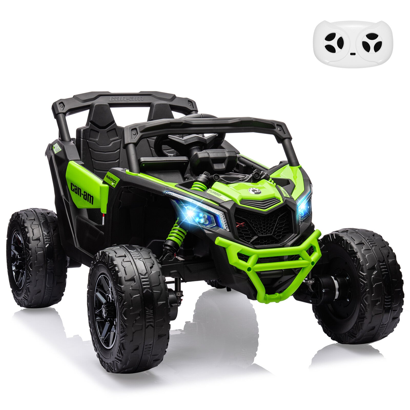 12V Electric Off-Road UTV Ride-On Car for Kids with Remote Control, LED Lights, and Music Trend Times 11