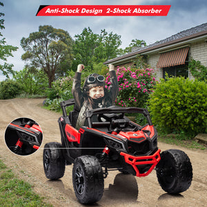 12V Electric Off-Road UTV Ride-On Car for Kids with Remote Control, LED Lights, and Music Trend Times 5