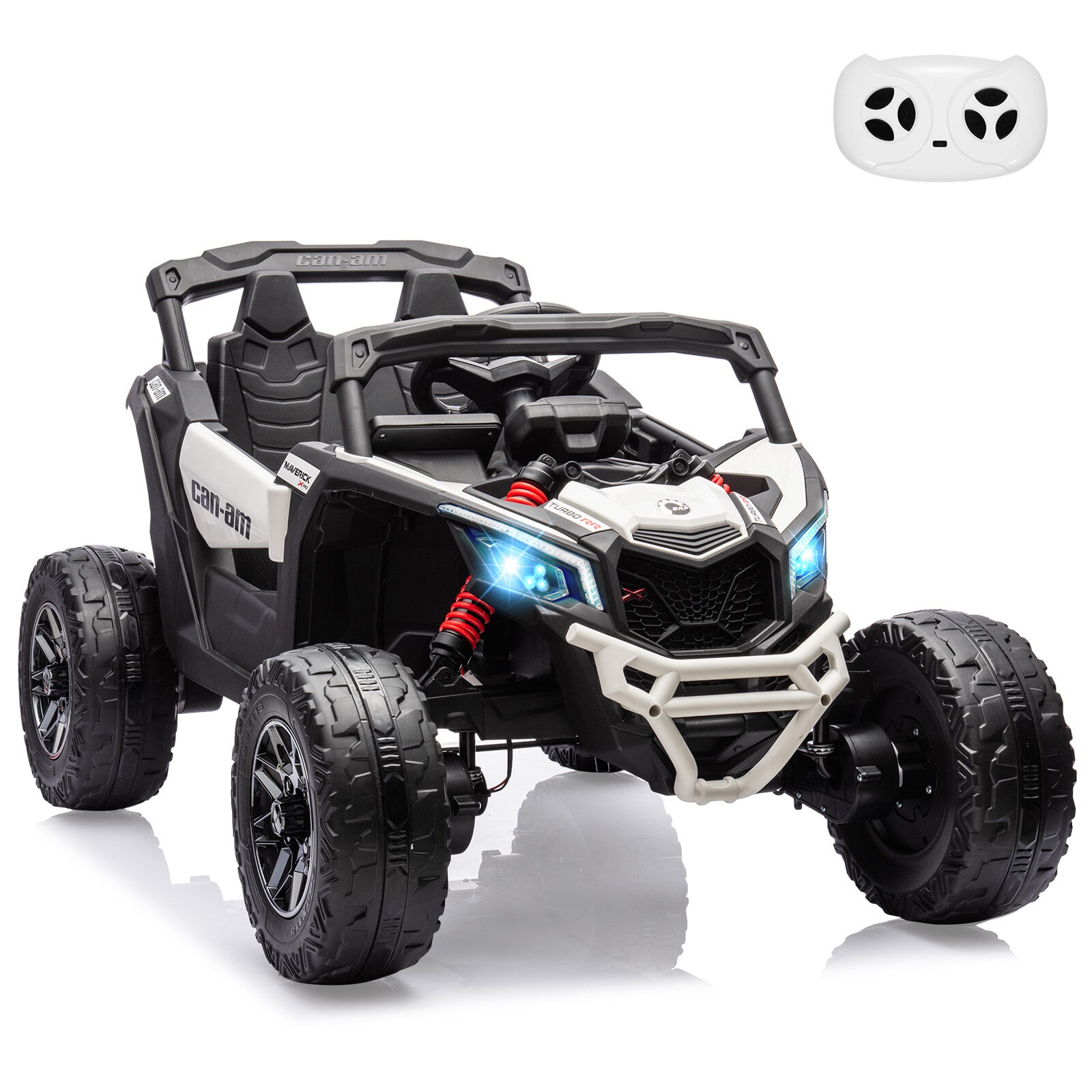 12V Electric Off-Road UTV Ride-On Car for Kids with Remote Control, LED Lights, and Music Trend Times 8
