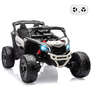 12V Electric Off-Road UTV Ride-On Car for Kids with Remote Control, LED Lights, and Music Trend Times 8