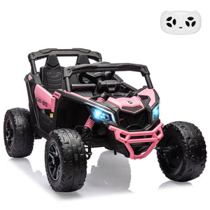 12V Electric Off-Road UTV Ride-On Car for Kids with Remote Control, LED Lights, and Music Trend Times 9