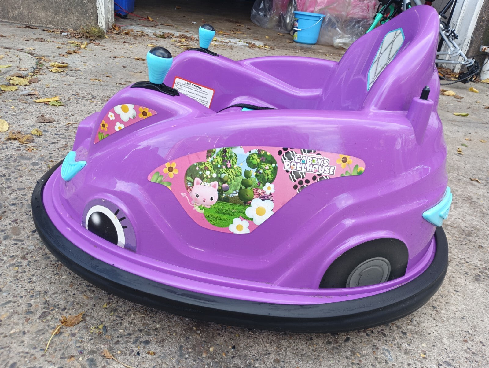 12V Electric Ride-On Bumper Car for Kids and Toddlers with Parent Remote Control and 360° Spin Trend Times 1