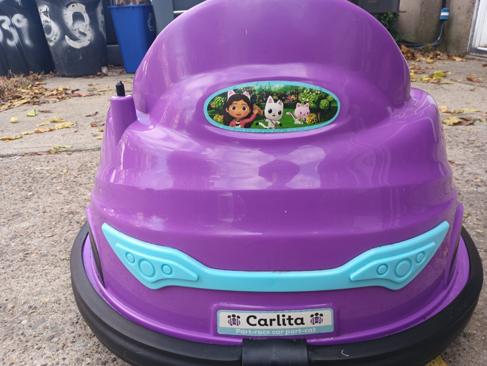 12V Electric Ride-On Bumper Car for Kids and Toddlers with Parent Remote Control and 360° Spin Trend Times 2