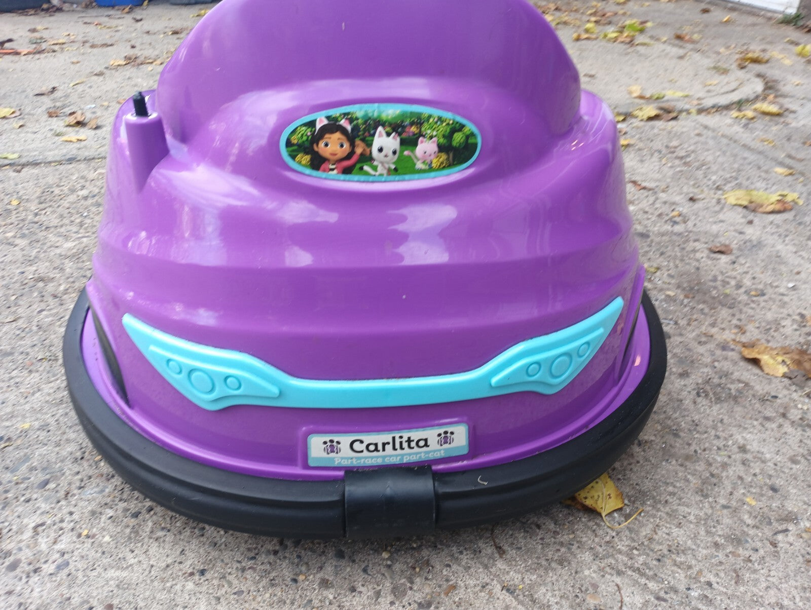 12V Electric Ride-On Bumper Car for Kids and Toddlers with Parent Remote Control and 360° Spin Trend Times 3