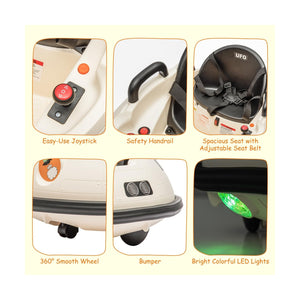 12V Electric Ride-On Bumper Car for Toddlers and Kids with Remote Control Trend Times 2