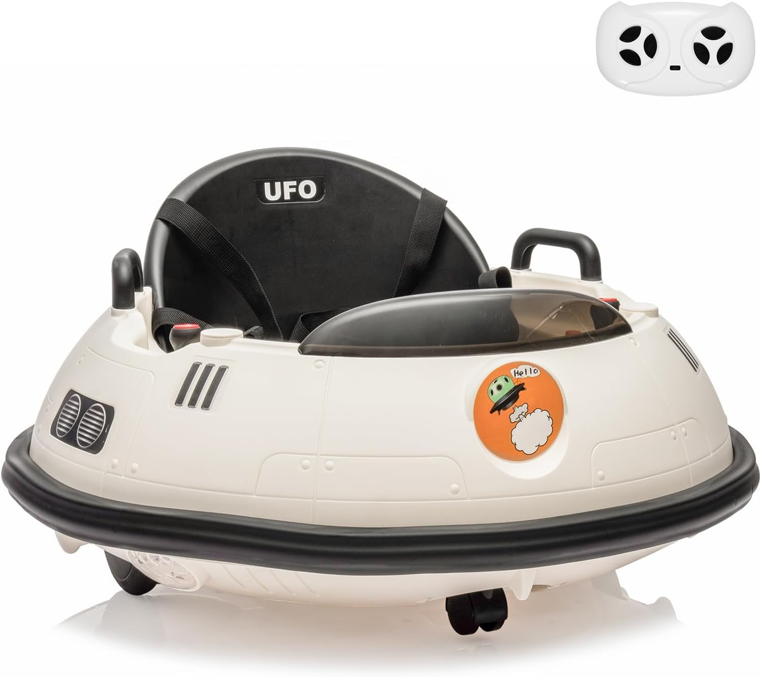 12V Electric Ride-On Bumper Car for Toddlers and Kids with Remote Control Trend Times 8