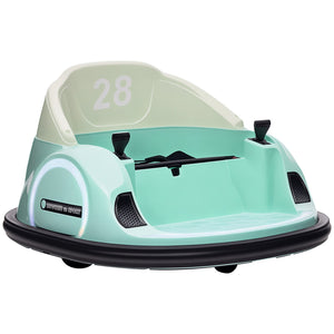 12V Electric Ride-On Bumper Car with Remote Control - Green Trend Times 2