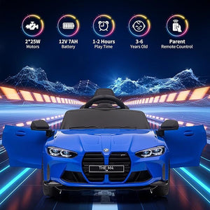 12V Electric Ride-On Car for Kids with Remote Control, Suspension System, and 3 Speed Settings Trend Times 14
