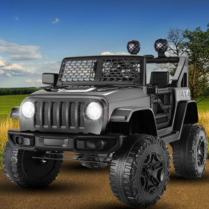 12V Electric Ride-On Jeep Toy Vehicle with Remote Control, Music, and LED Lights Trend Times 12