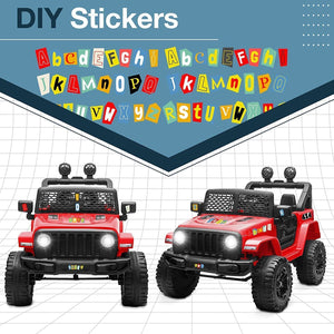 12V Electric Ride-On Jeep Toy Vehicle with Remote Control, Music, and LED Lights Trend Times 8