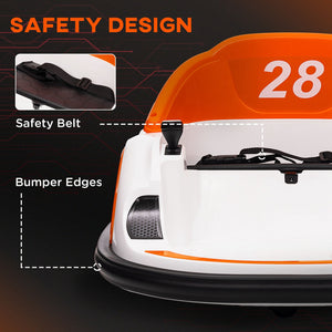 12V Electric Ride-On Bumper Car for Kids 1-5 Years with Remote Control Trend Times 6