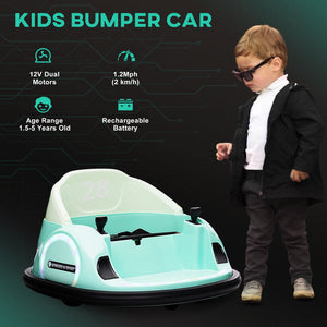 12V Electric Ride-On Bumper Car with Remote Control for Toddlers Ages 1-5 Trend Times 11