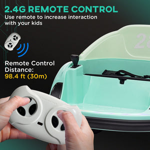 12V Electric Ride-On Bumper Car with Remote Control for Toddlers Ages 1-5 Trend Times 9