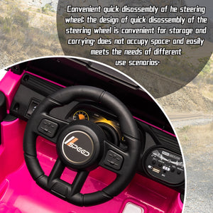 12V Electric Ride-On UTV Car for Kids with Remote Control, LED Lights, USB, and Rechargeable Battery Trend Times 13