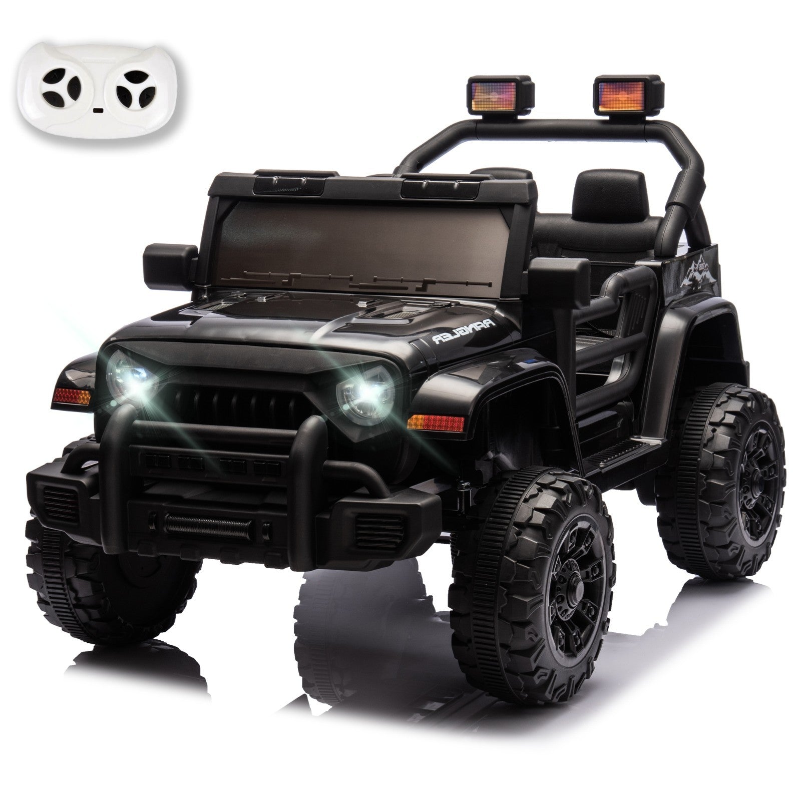 12V Electric Ride-On UTV Car for Kids with Remote Control, LED Lights, USB, and Rechargeable Battery Trend Times Variant 0