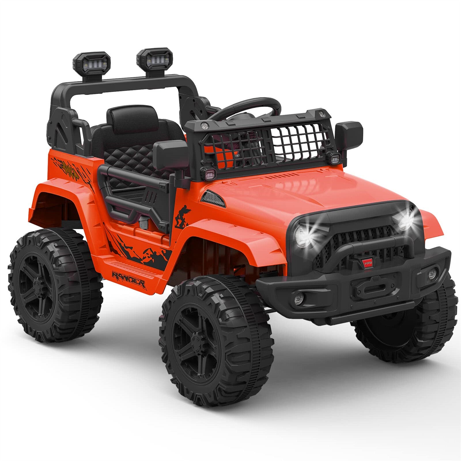 12V Electric Ride-On Truck Car for Kids with Remote Control and Spring Suspension Trend Times 9