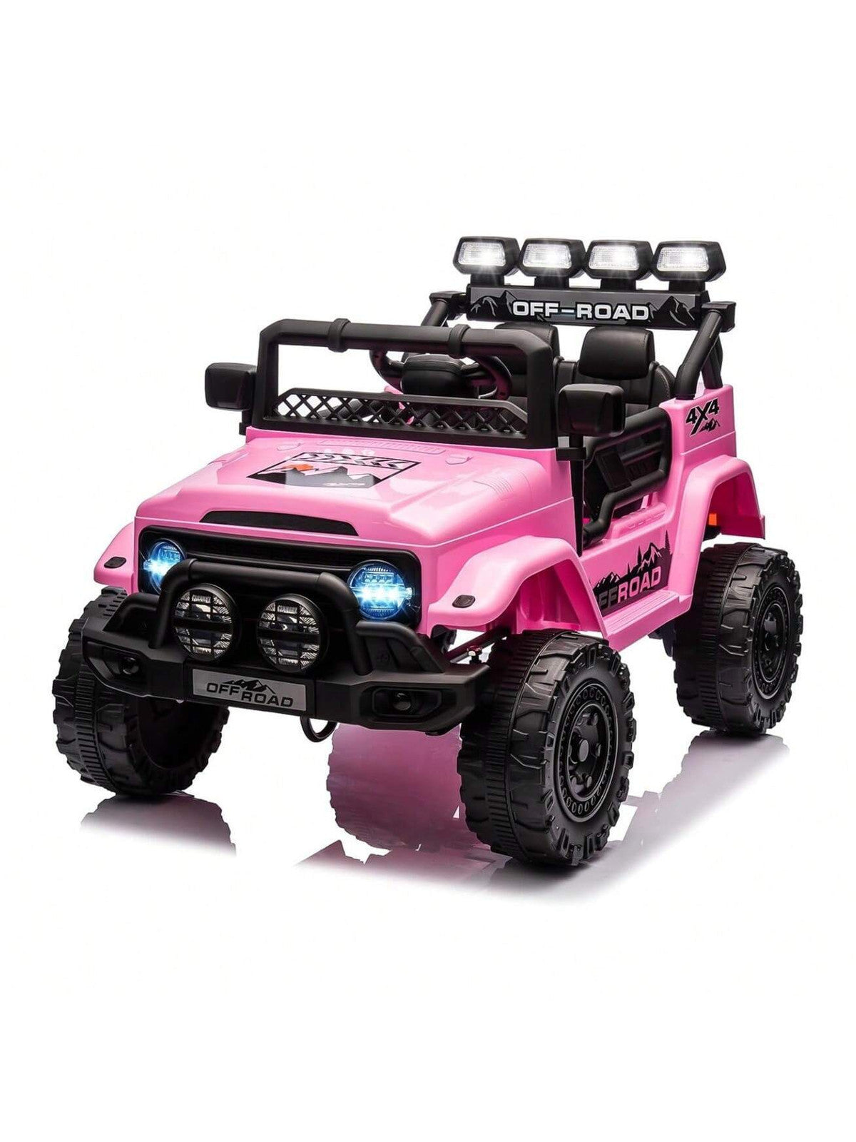 12V Electric Ride-On Truck for Kids with Remote Control, Spring Suspension, LED Lights, and Music Trend Times 2