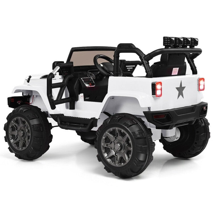 12V Electric Kids Ride-On Truck with Remote Control and LED Lights Trend Times 2