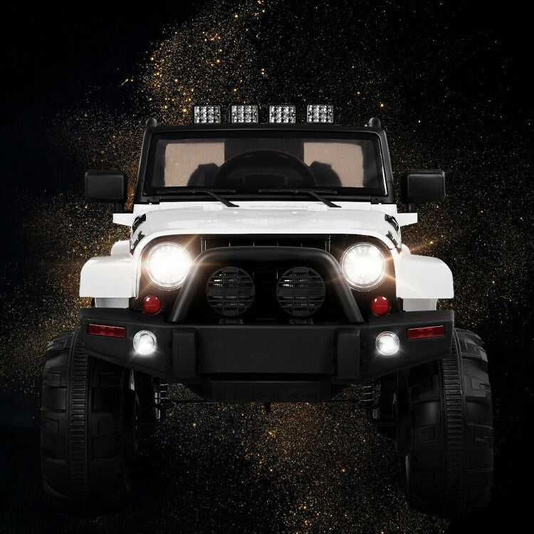 12V Electric Kids Ride-On Truck with Remote Control and LED Lights Trend Times 4