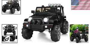 12V Electric Ride-On Truck with Double Doors, Parental Control, and Suspension System Trend Times 1