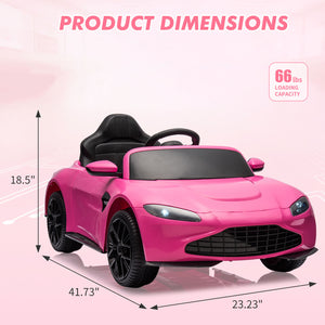12V Battery-Powered Electric Sports Car Toy with Remote Control for Kids Trend Times 12