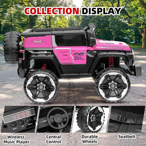 12V Electric Ride-On Truck Car with Remote Control Powered Vehicle Toy Trend Times 12