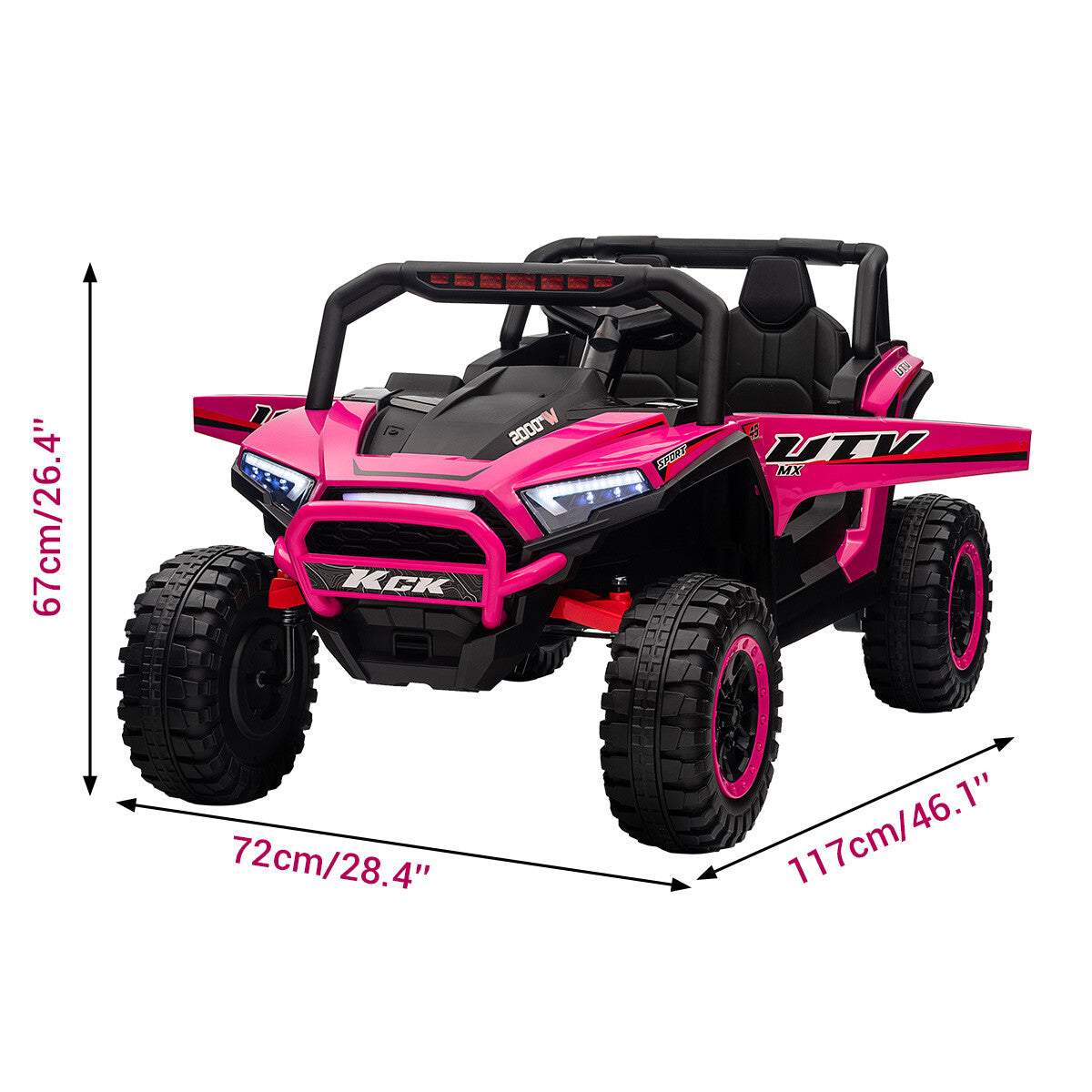 12V Electric Ride-On UTV for Kids with Remote Control and Rechargeable Battery Trend Times 15