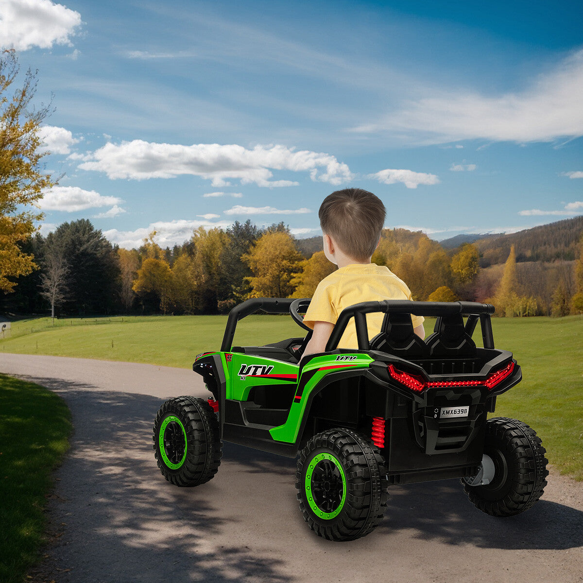 12V Electric UTV Ride-On Car for Children with Remote Control and Battery Powered Trend Times 26