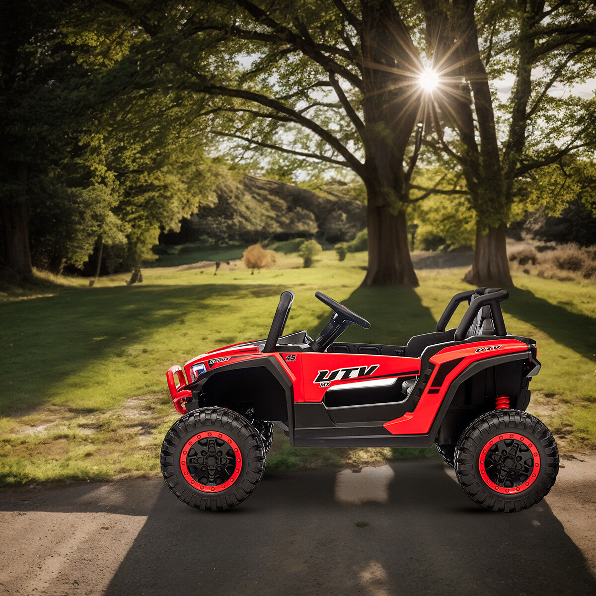 12V Electric UTV Ride-On Car for Kids Battery Powered with Remote Control Trend Times 16