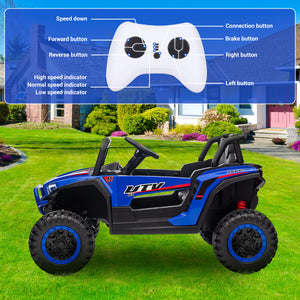 12V Electric UTV Ride-On Car for Kids Battery Powered with Remote Control Trend Times 8