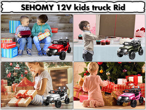 12V Electric 2-Seater Kids Ride-On Jeep Truck with Remote Control Trend Times 15