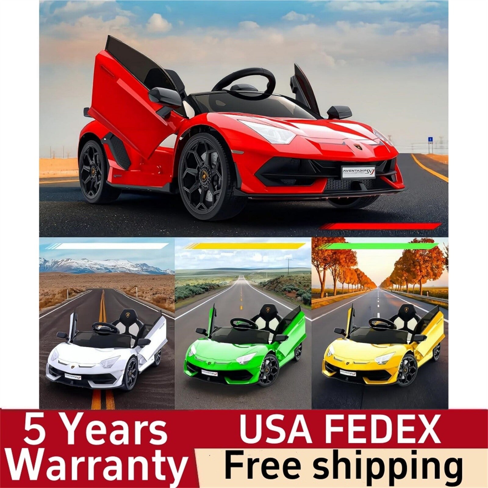 12V Battery-Powered Electric Ride-On Sports Car for Kids with Remote Control Trend Times 1