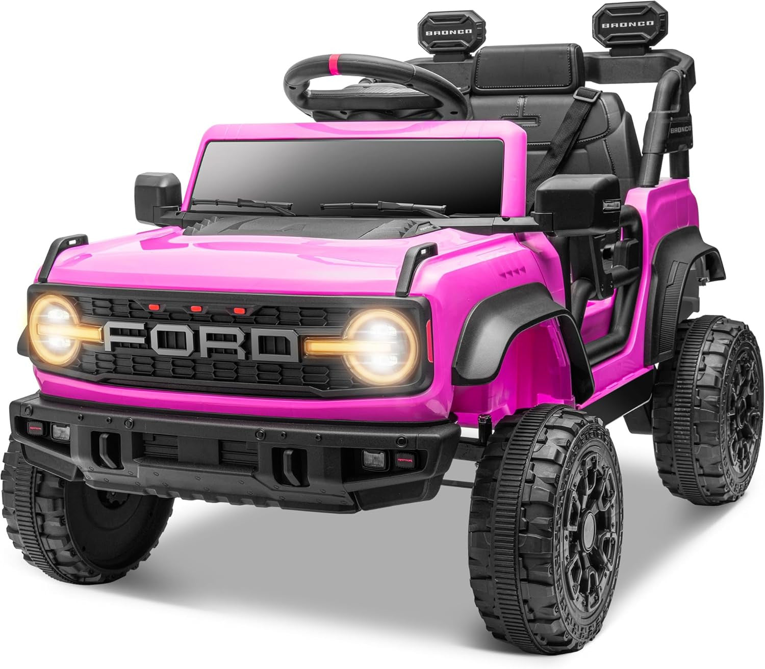 12V Electric Ford Bronco Raptor Ride-On Car for Kids Trend Times Variant 0