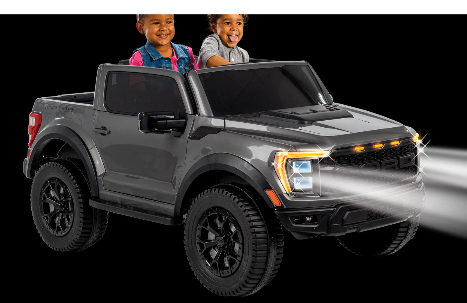 12V Battery Powered Ford F-150 Raptor Ride-On Toy Car Trend Times 2