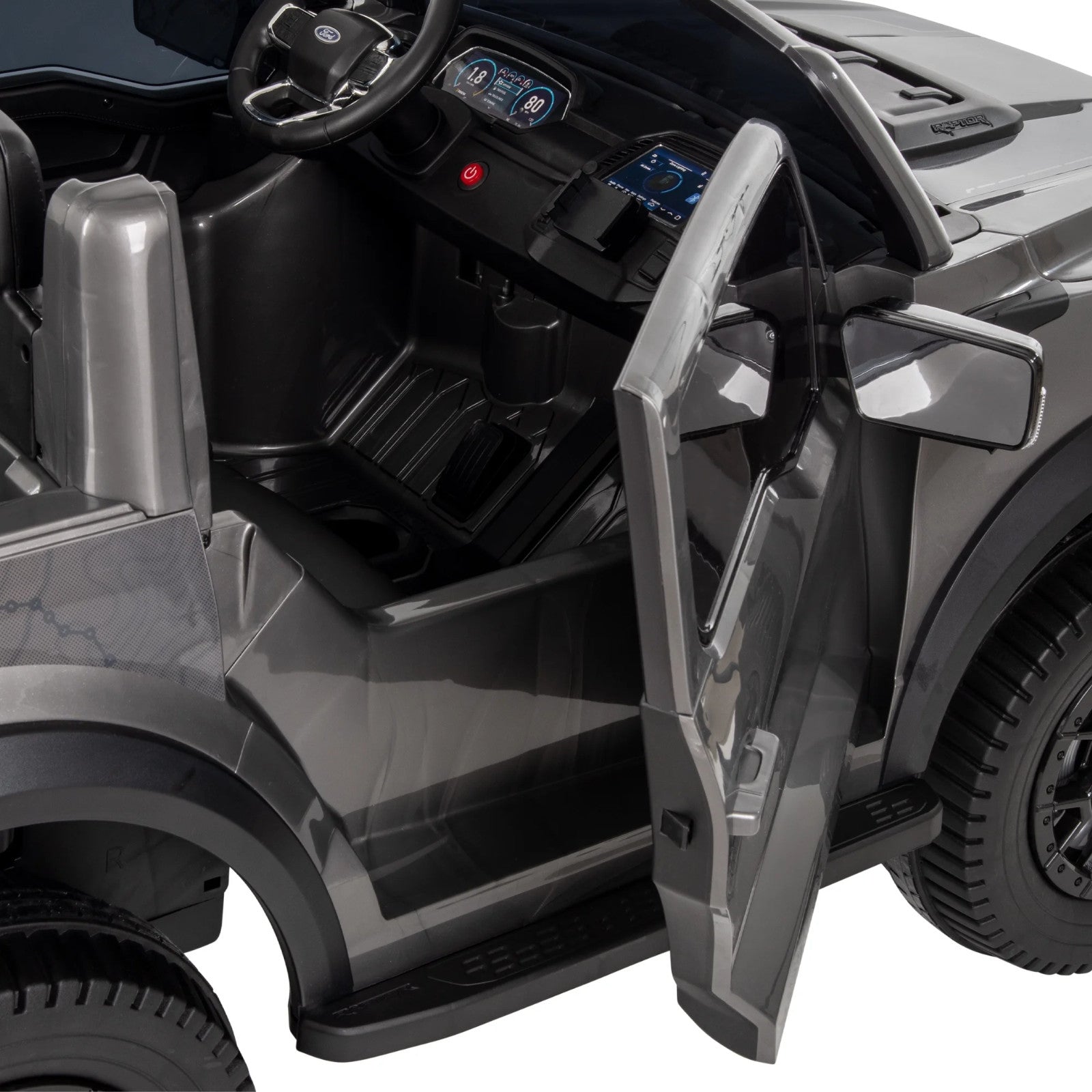 12V Battery Powered Ford F-150 Raptor Ride-On Toy Car Trend Times 3