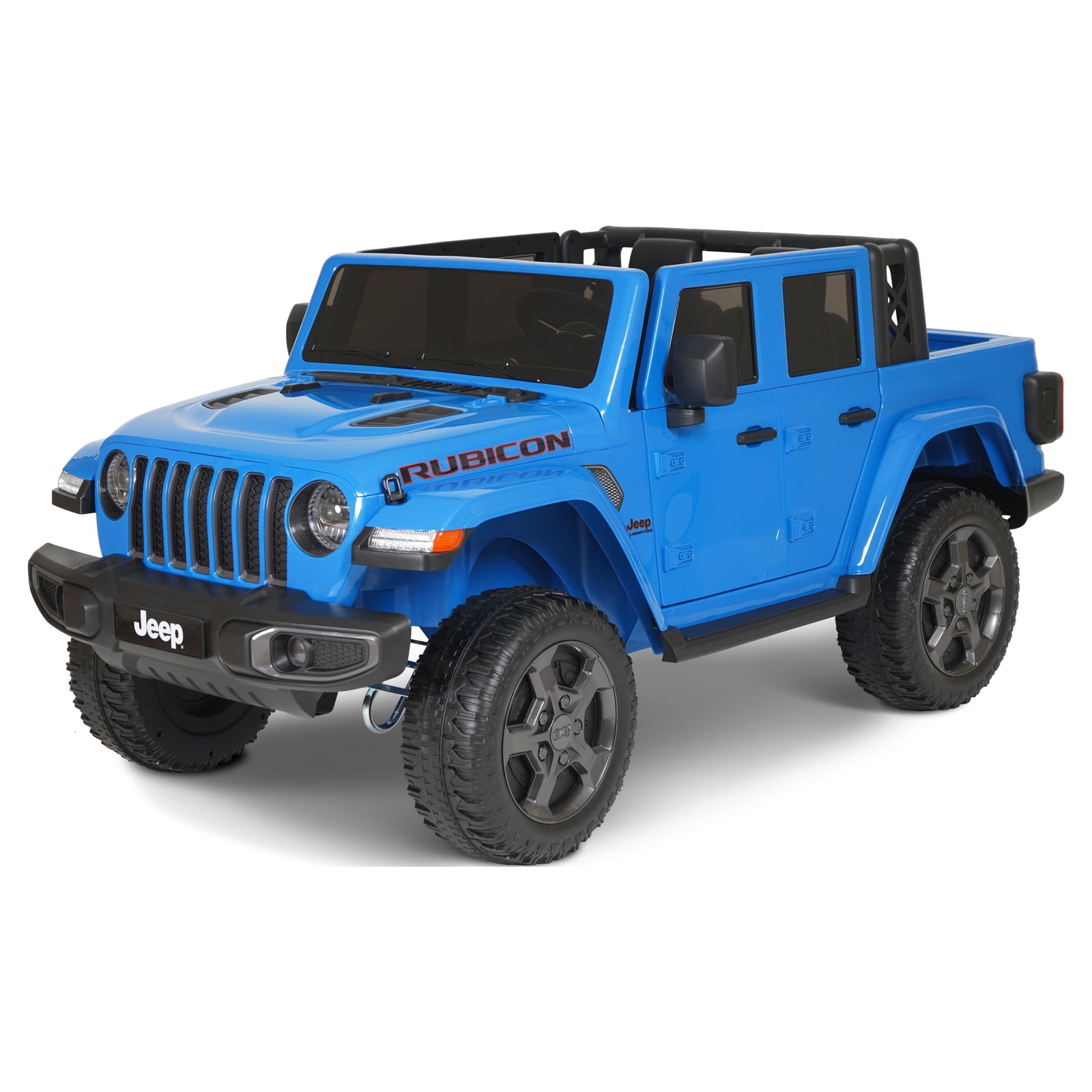 12V Gladiator Rubicon Battery-Powered 2-Seater Ride-On Vehicle in Blue Trend Times 1